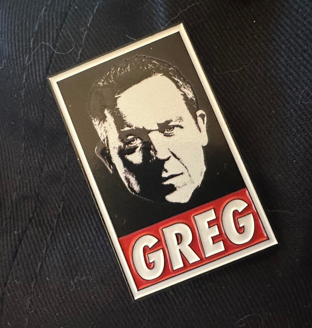 Gutfeld Enamel Pin
