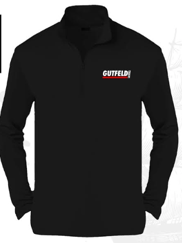 NEW Black Athletic Pullover 1/4 Zip-Up Shirt