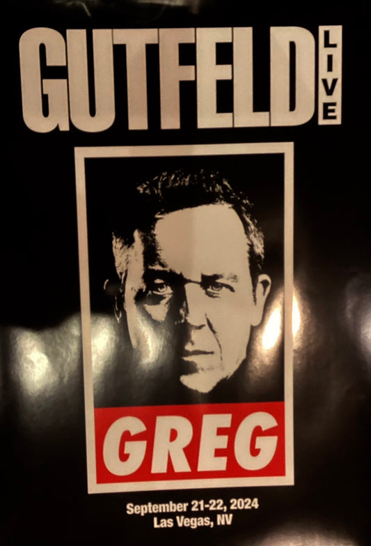 2024 Gutfeld Live Las Vegas Poster