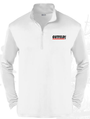 NEW White Athletic Pullover 1/4 Zip-Up Shirt